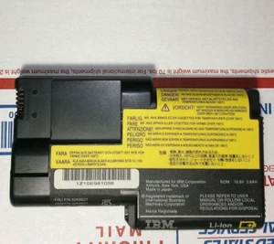 IBM ThinkPad T20 T21 T22 T23  Battery For Parts Refurbishing  FRU: 02K7026 ,27 - Picture 1 of 4
