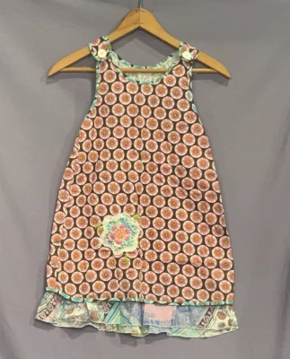 Mimi & Maggie Child Size 6 Floral Dress Girls Pattern - Image 1 of 3