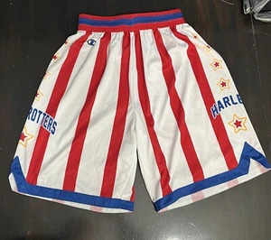 Champion Harlem Globetrotters Basketball Shorts Mens Small Stripe Ultra fuse EUC - Picture 1 of 7