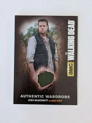 Cryptozoic Walking Dead Season 4 Pt 2 Josh McDermitt Authentic Wardrobe M51 - Image 1 of 3