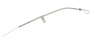 Mr. Gasket Oil Dipstick Push In/ Passenger Side With Chrome Tube 6237 - Picture 1 of 3