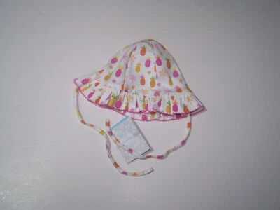 Sombrero disquete Kissy Kissy Boutique para niñas diseño piña talla LG NUEVO CON ETIQUETAS Foto 1 de 2