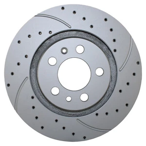 Bison Performance Front Coated Drilled 280mm Brake Disc for Beetle Golf Jetta - Picture 1 of 5