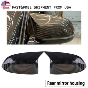 Tapa de cubierta de espejo retrovisor de fibra de carbono estilo M para BMW X3 X4 X5 X6 X7 G01 G02 G03 G05 G06 - Imagen 1 de 8