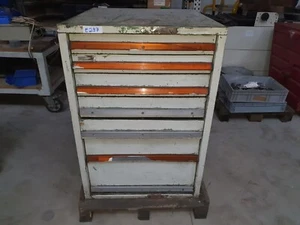 "Schubladen-/Werkzeugschrank (7 Fächer)" E297 - Bild 1 von 5