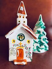 DEPT 56 5004-7 Wayside Chapel Country Church Christmas Snow Village 1976 VINTAGE