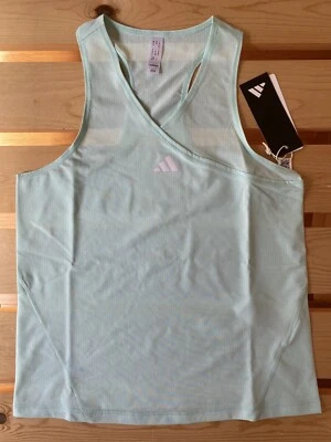 Adidas Mujer Club de Tenis Camiseta sin Mangas Cuello en V Luz Aqua Talla XS Nuevo Foto 1 de 4