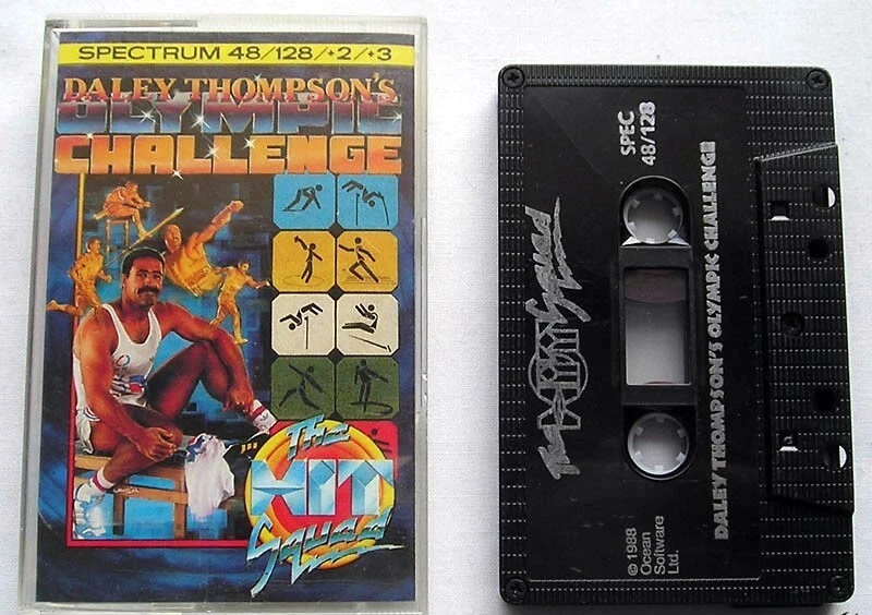 Jogo Sinclair ZX Spectrum 48K - DALEY THOMPSON'S OLYMPIC CHALLENGE - Hit Squad - Imagem 1 de 1