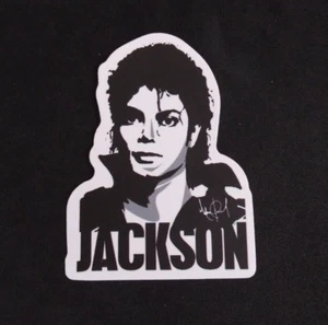 Jackson Michael Jackson Aufkleber 2,78"" x 2,18"" (AP) - Bild 1 von 2