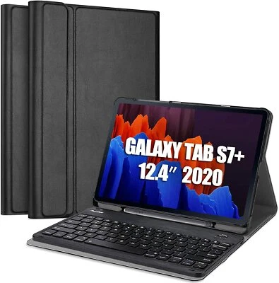 Galaxy Tab S7 Plus Keyboard Case 12.4" 2020 (Model SM-T970/T975/T976/T978) - Image 1 of 4