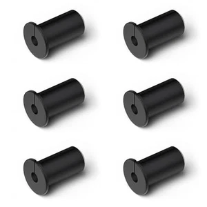 6PCS Wall Grommets 3/4Inch Wall Bushing Grommet for Ethernet Cable 19mm9788 - Afbeelding 1 van 6