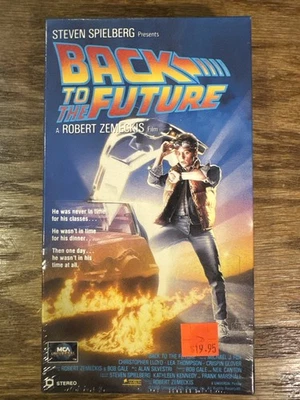 Back to the Future VHS MCA Universal 80196 1994 Watermarked VHS 4 Foto 1 de 4