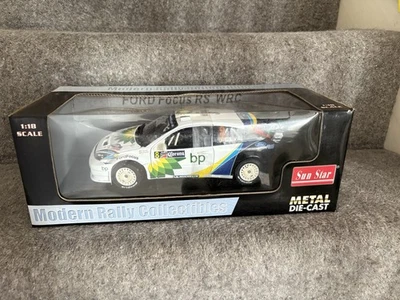 Sun Star Ford Focus RS WRC Rally Mexico 2004 F.Duval/S.Prevot 1/18 Model Car - Image 1 of 4