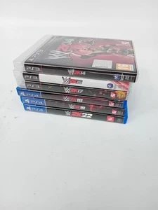 WWE 2k PlayStation 3 & 4 Bundle 14-15, 17-19 & 22 Games Lot - Picture 1 of 5