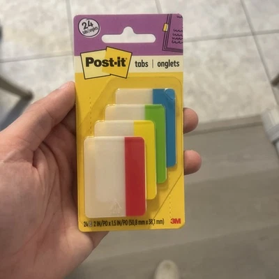 2" de ancho, 4 colores primarios surtidos, 24 pestañas Foto 1 de 2