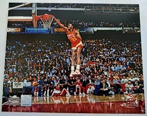Dominique Wilkins Atlanta Hawks Unsigned 1988 NBA Slam Dunk Contest Photo 8x10 - Picture 1 of 4