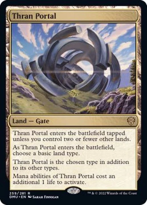 MTG FOIL Thran Portal English [DMU] - Image 1 of 1