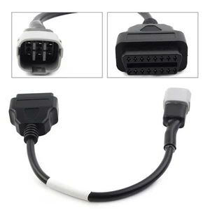 6Pin OBD2 Diagnose Adapter Code Leser Kabelanschluss für Suzuki GSX-R 1000R 2017 - Bild 1 von 10
