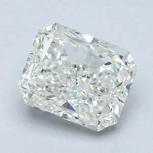 Radiant Cut 1,51 CT Cert. AGI natürlicher abgebauter Diamant lose I Farbe VS2 Reinheit - Bild 1 von 2