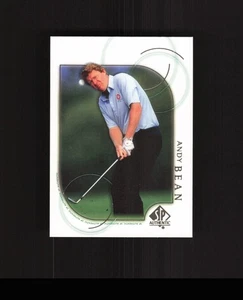 2001 Upper Deck SP Authentic #7 Andy Bean PGA Golf Card - Picture 1 of 2