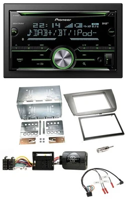 Pioneer Bluetooth Lenkrad DAB 2DIN USB CD Autoradio für Seat Altea Altea XL Tole - Bild 1 von 4