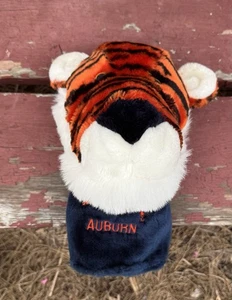 Cubierta de cabeza de palo de golf vintage de los tigres castaño rojizo tigre felpa mascota aubie - Imagen 1 de 6
