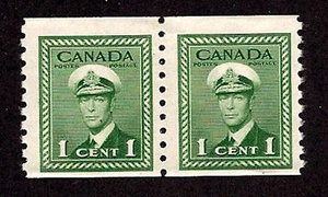 Canada-1948-SC 278-LH-Pair-King George VI - Picture 1 of 1