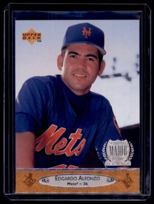 1996 Upper Deck Edgardo Alfonzo New York Mets #142 2082 - Image 1 of 2