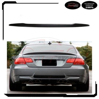 For 2007-2013 BMW E92 3 Series 328i 335i M3 Coupe P Style Trunk Spoiler ABS Foto 1 de 4