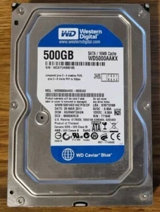 WD Caviar Blue WD5000AAKX 3,5-Zoll 500GB 7200RPM PCB: 2060-771640-003 Rev A - Bild 1 von 3
