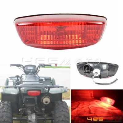 Luz trasera de freno trasera lente roja para Suzuki Quadsport Z400 LT-Z 400 LTF250 LTZ250 Foto 1 de 4