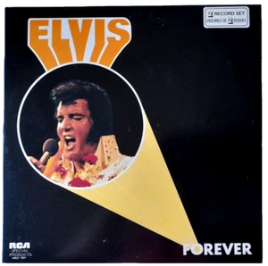 NM/EX ELVIS PRESLEY Forever - Black Vinyl 2 x LP Double Album Canada 1974 - Picture 1 of 6