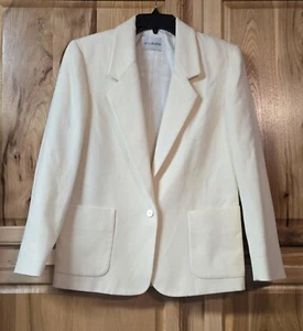 Vtg USA JH Collectibles Blazer Sz 8 Worsted Wool Jacket Swift Superbowl - Picture 1 of 11