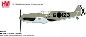 Hobby Master 1:48 Scale BF 109E-3 'Spanish Civil War' Oblt. Hans Schmoller - Picture 1 of 2
