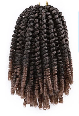 3x Spring Twist Crochet Braiding Passion Twist Afro Braids Hair ext as Human - Image 1 of 3