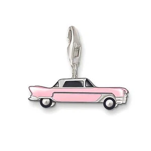 Genuine THOMAS SABO Charm Pendant Car Pink - Picture 1 of 2