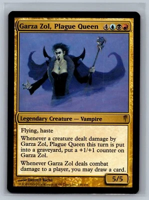 Magic The Gathering Coldsnap Garza Zol Plague Queen #129/155 MTG TCG CCG - Image 1 of 2