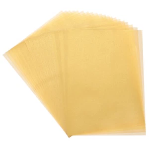 Farbiges Pergamentpapier 20 Blatt Gold Transparent 8,5 x 11 - Bild 1 von 7