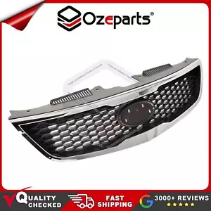 Main Radiator Grille Upper Top Grill Chrome For Kia Cerato TD Sedan 2008~2010 - Picture 1 of 4