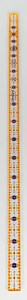 Quilting Ruler Ultragrid by Quiltcut .5 x 15" rectangle quilting ruler NEW - Picture 1 of 1