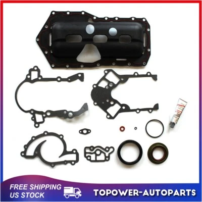 Kit de junta de cárter de aceite para 95-03 Chevrolet Camaro Pontiac Buick oldsmobile 3,8 L Foto 1 de 3
