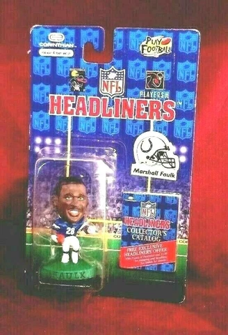 Indianapolis Colts Marshall Faulk 1996 HEADLINERS Cover