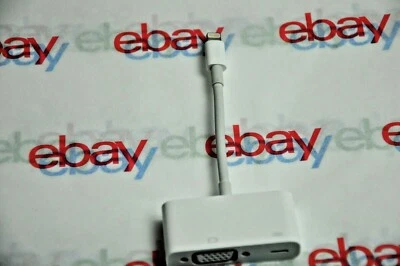 OEM Apple Lightning to VGA Adapter - White (MD825AM/A) - Image 1 of 4