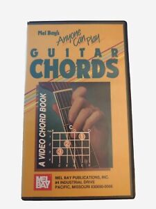 Mel Bay's Guitar Chords VHS Learners Guide Anyone Can Play. Lesson Beginner +