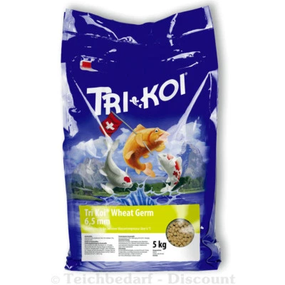 TRI KOI® TRI Koi ® Wheat Germ 6,5 mm Koi Teich Fischfutter Weizenkeime Temperatur 6-15 °C