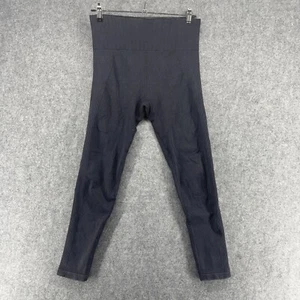 Joy Lab Women's High-Rise Ribbed Leggings Gray Size Medium Target - Picture 1 of 3