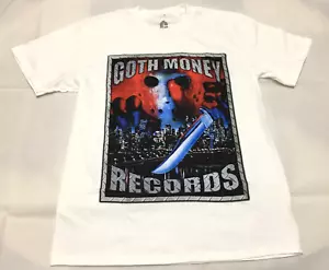 Goth Money Records GMR Jason Voorhees T-shirt White Large - Picture 1 of 9