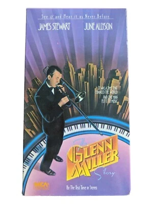 The Glenn Miller Story (VHS, 1953/1986) James Stewart, June Allyson  Foto 1 de 4