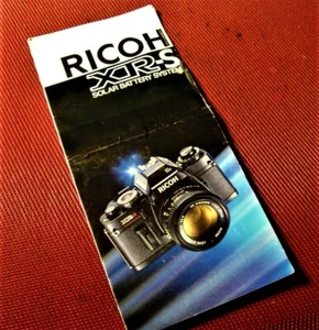 Folleto de venta de cámara Ricoh XR-S original de fábrica original... - Imagen 1 de 4