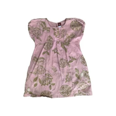 VGUC Tea Collection Bird Floral Shift Dress Size 5 - Image 1 of 4